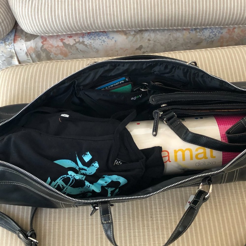 Unisex Biker Yoga Mat bag – by agoy – Size Large - Picture 8 of 12